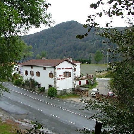 Hostal Venta San Blas Almándoz Esterno foto